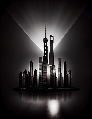上海城市天際線(xiàn) 現(xiàn)代都市的視覺(jué)盛宴與廣告的完美融合